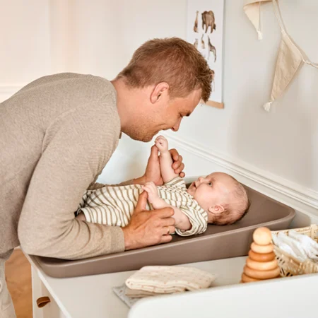 Leander Matty Wickelauflage, mocca