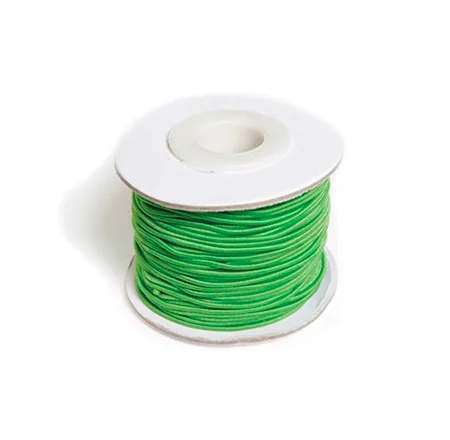 Gummiband 25 m, grün