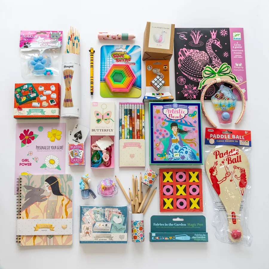 Adventskalender-Inhalt für Mädchen, 7-8 Jahre