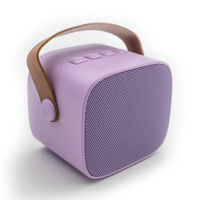 Lalarma kabelloser Lautsprecher mit Mikrofon, lila