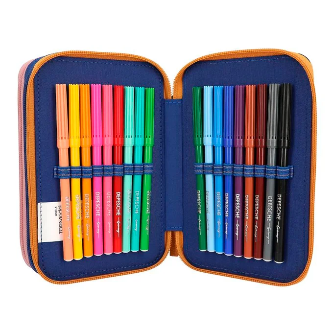 TOPModel 3-Fach-Federtasche City Girls