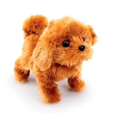 Happy Pets Playful Plüsch Hundewelpe, braun