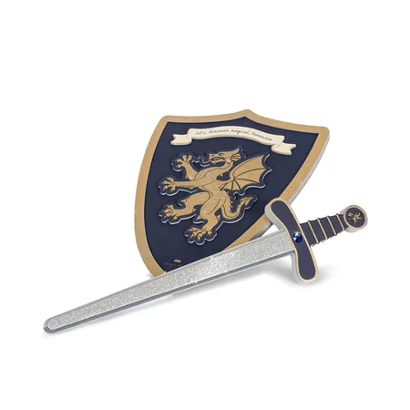 Konges Sløjd Ritterschwert und Schild, Midnight Navy