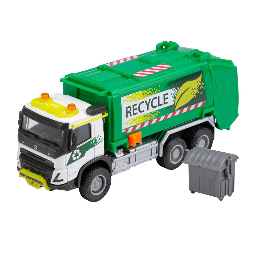  Majorette Volvo FMX Truck Garbage Collector