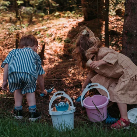 Dantoy Eimerset mit Eiswaffeln, blau