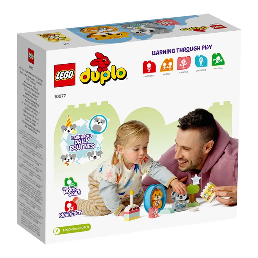 LEGO DUPLO Mein erster Welpe und Babykätzchen mit Ton