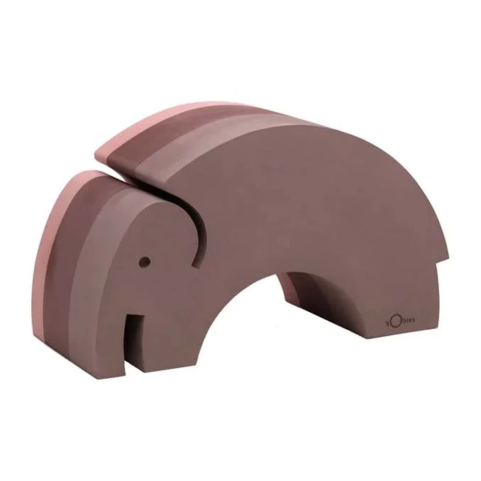 bObles M2 Elefant, Hocker/Wippe/Schaukel, vintage rose