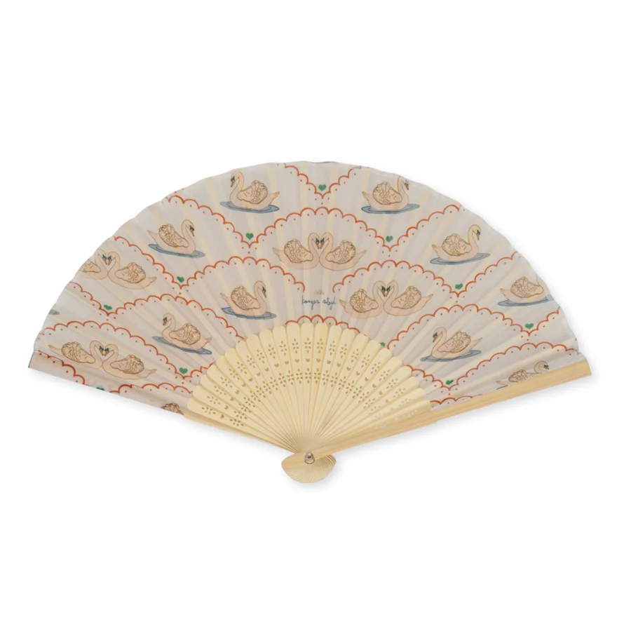 Fächer, swan, Konges Sløjd 