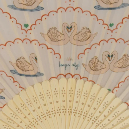 Fächer, swan, Konges Sløjd 