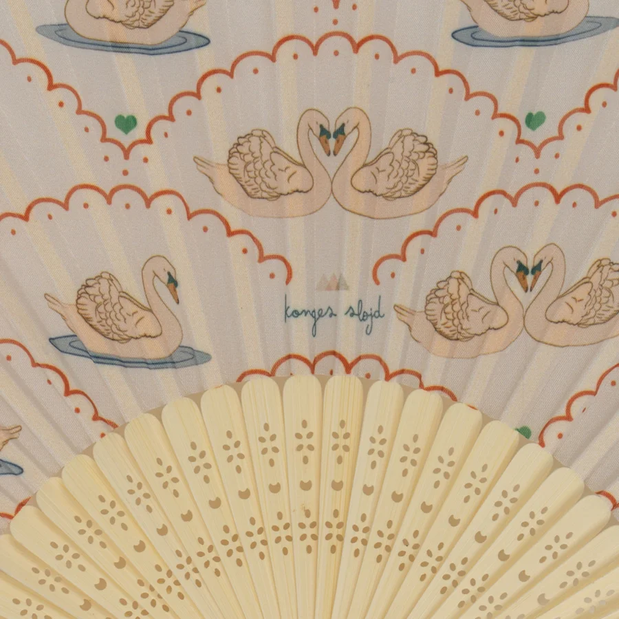 Fächer, swan, Konges Sløjd 