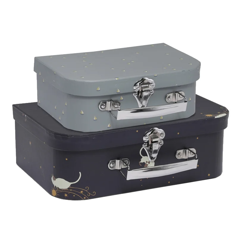 Konges Sløjd kuffertsæt, Siamois og Mille Marine blå