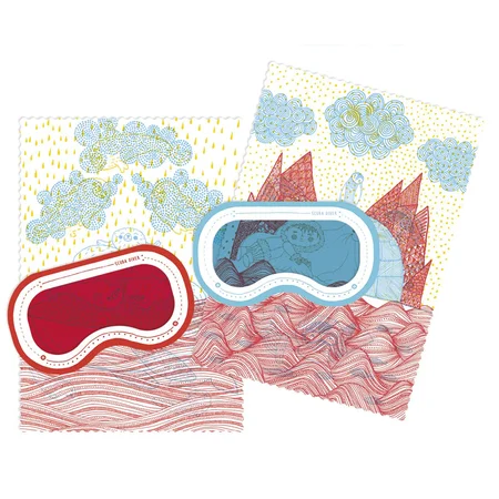 LONDJI Puzzle m.magischer Lupe "Dans l´igloo"