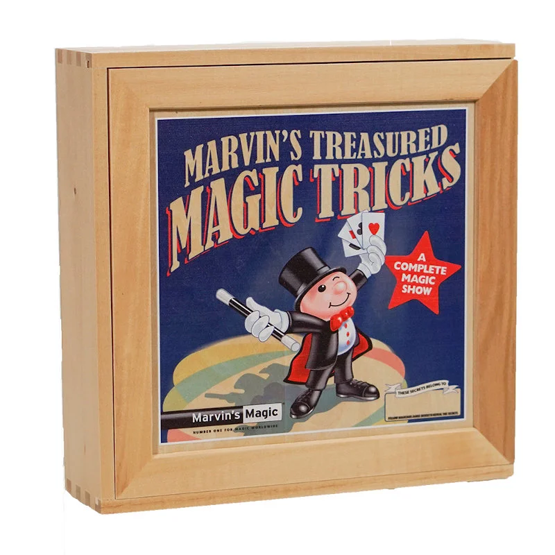 Marvins Magic tryllesæt i træ-æske