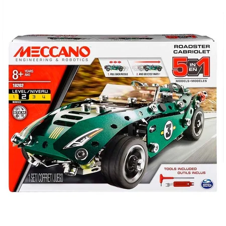 Meccano Multi 5 Model Set - Pull BAck Car