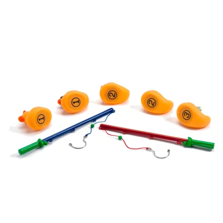 Djeco Enten-Fischen Spiel, gelb