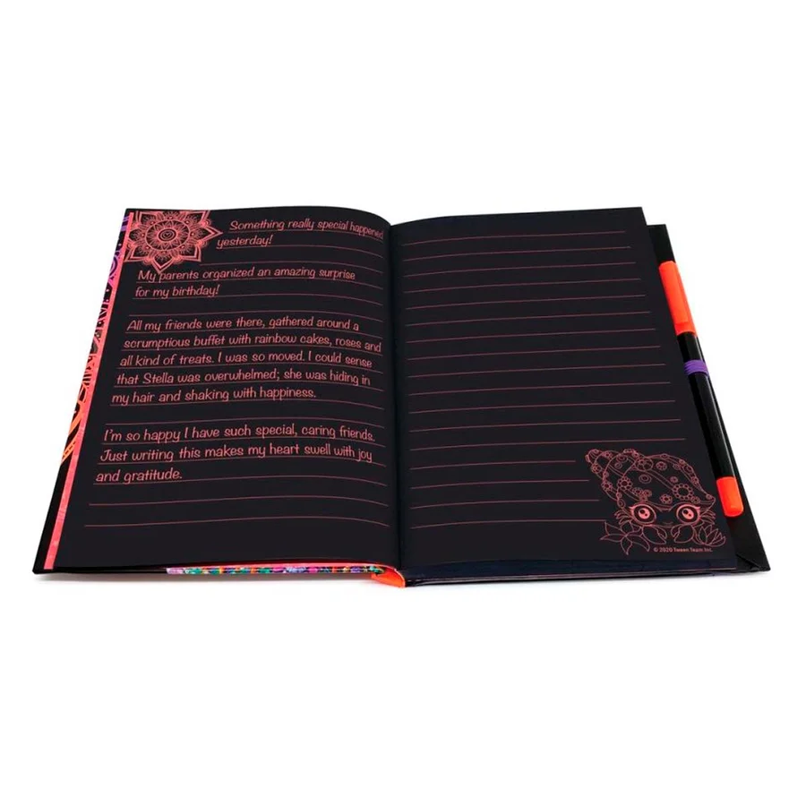 Nebulous Stars, Deluxe Notizbuch, orange