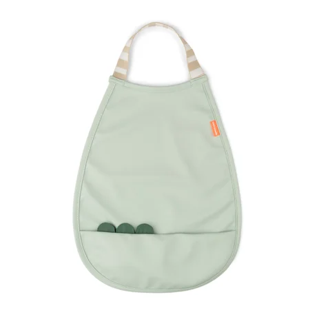 Done by Deer Pull-Over Lätzchen Croco green