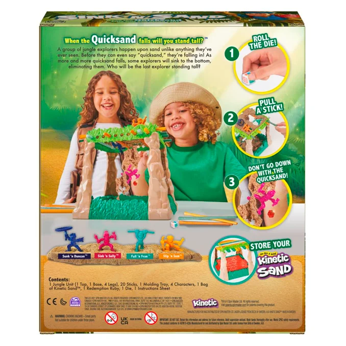 Kinetic Sand Sink N Sand 4 Player Game