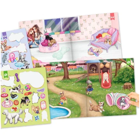 TOPModel Stickerworld corgi