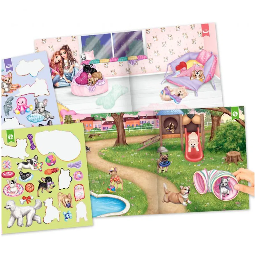 TOPModel Stickerworld corgi