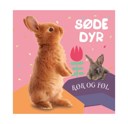 Rør og føl bog, søde dyr
