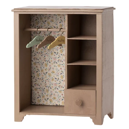 Maileg garderobe stor, powder