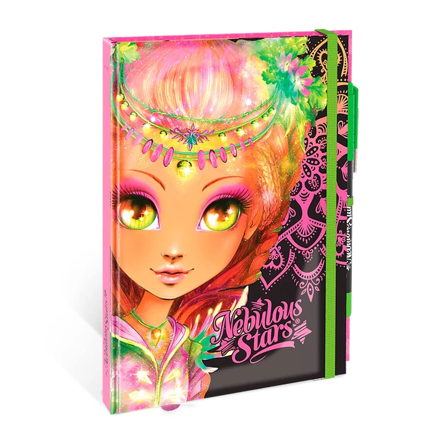 Nebulous Stars, Deluxe Notizbuch, orange