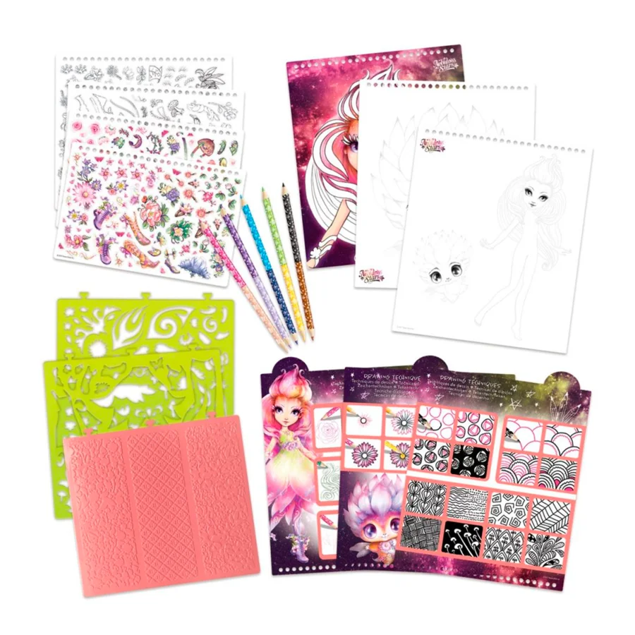 Nebulous Stars, kreatives Sketchbuch Petulia