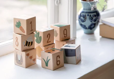 Sebra Stapelsteine aus Holz