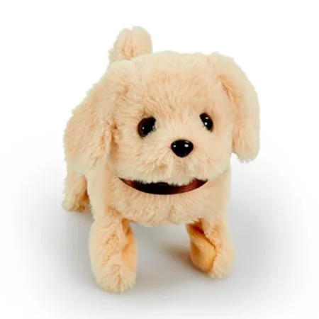Happy Pets Playful Plüsch Hundewelpe, beige