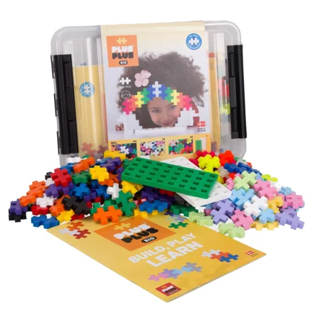 Plus plus BIG mix opbevaringsboks, 200 brikker