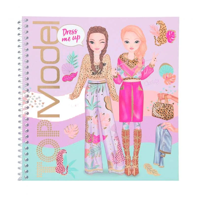 TOPModel dress me up stickerbog, Urban Jungle