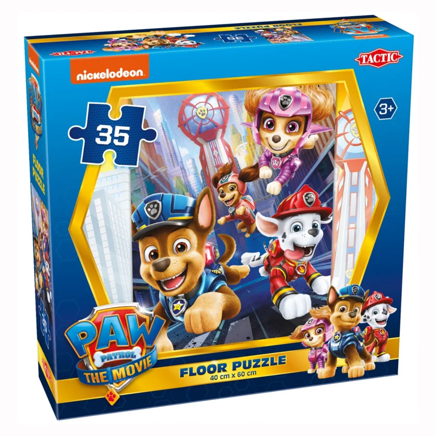 Paw Patrol gulvpuslespil, 35 brikker