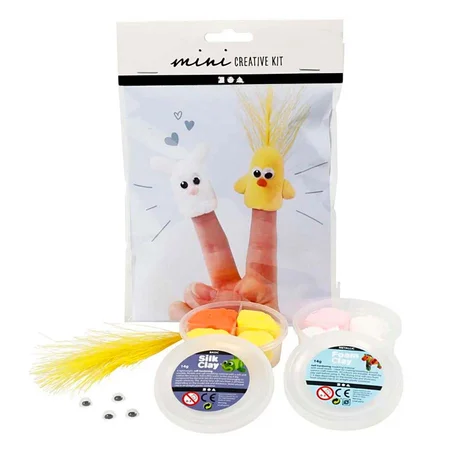 Mini Oster-DIY-Set, Fingerpuppen, Creative Company
