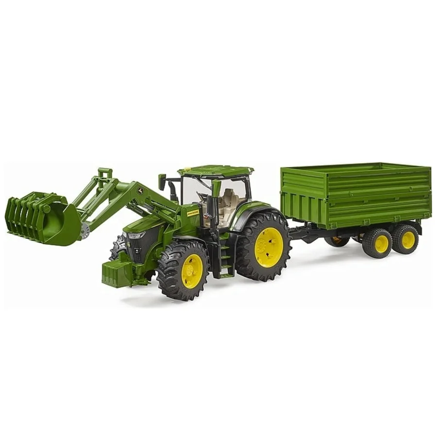 Bruder John Deere 7R 350 mit Frontlader und Kipper