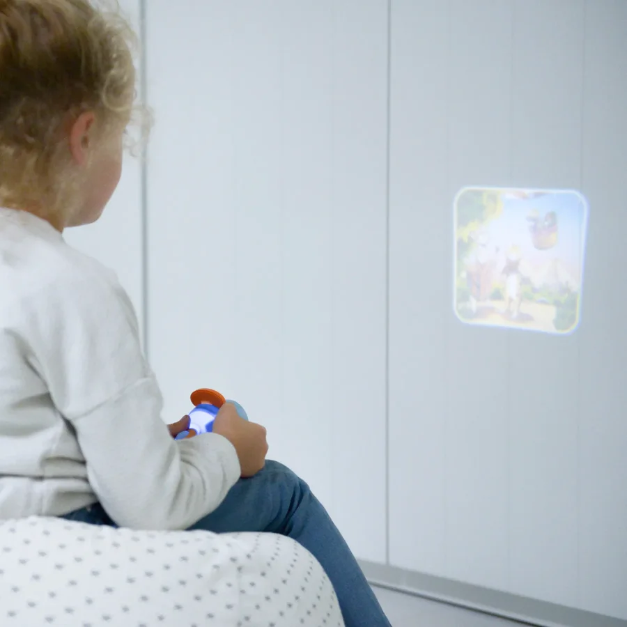 Kidywolf Taschenlampe mit Geschichten, Adventure