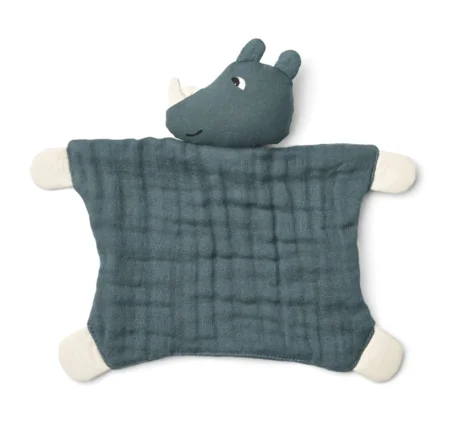 Liewood Amaya Schnuffeltuch, Nashorn / whale blue