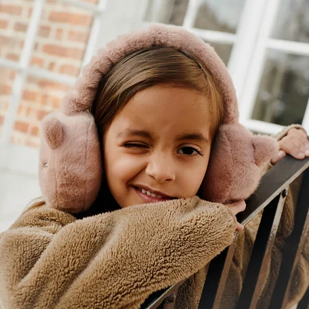 Liewood Timothy Plush Cat, Ohrwärmer - Pale Tuscany