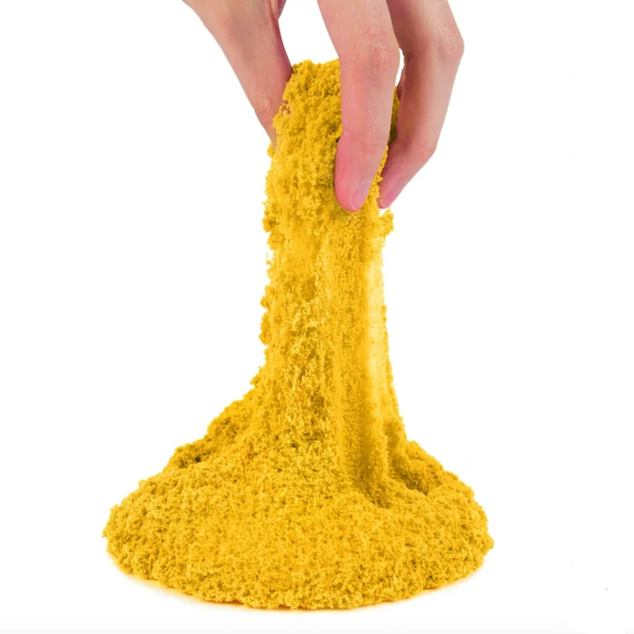 Kinetic Sand Neon, gelb