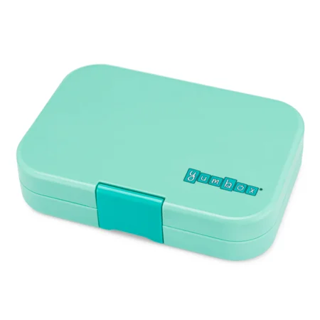 Yumbox Original Brotbox mit 6 Fächern, Serene aqua - Paris tray