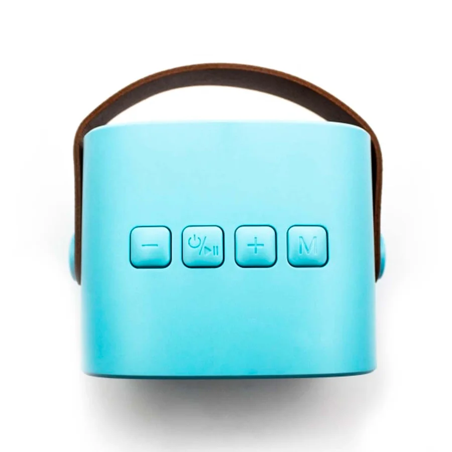 Lalarma kabelloser Lautsprecher mit Mikrofon, blau