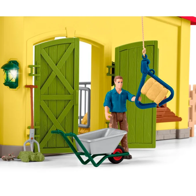 Schleich Bauernhof mit Tieren und Accessoires