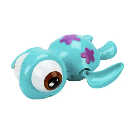 Aufzieh-Badeschildkröte, blau, Magni