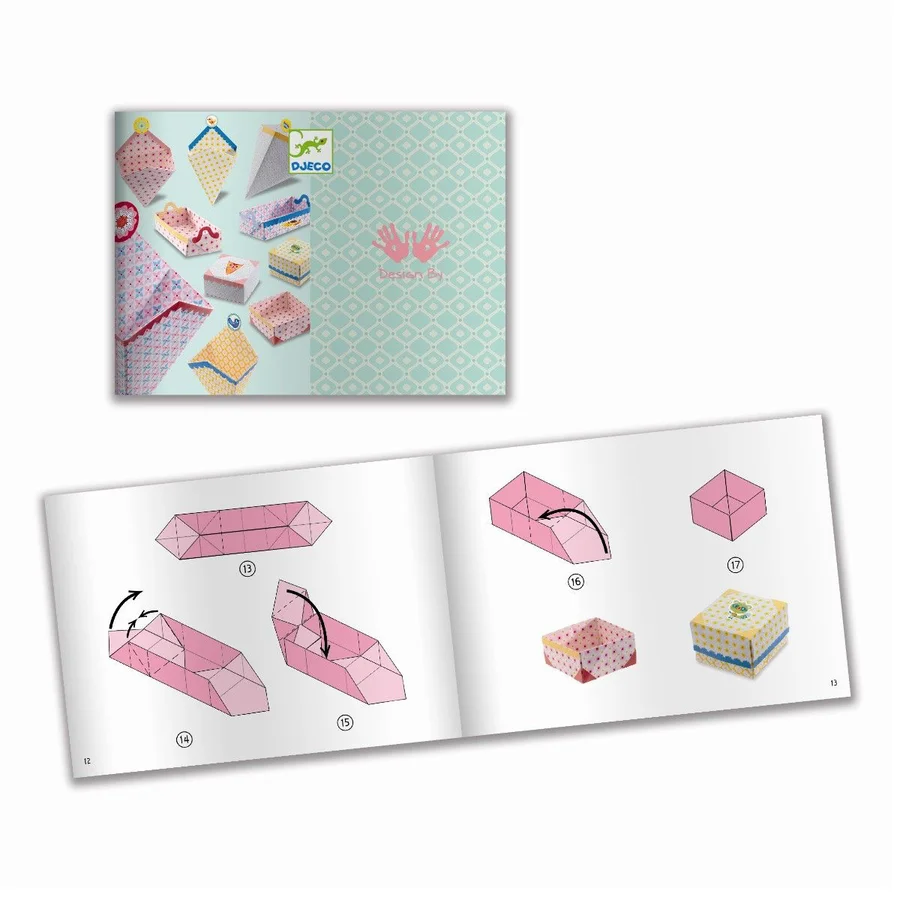 Djeco Origami, kleine Dosen