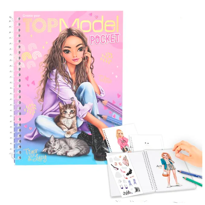 Topmodel Taschen-Malbuch, Talita