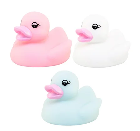 Badeand med Blinkende Lys. Asst