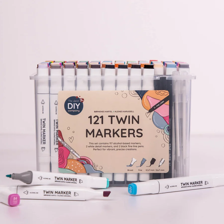 Børnenes Kartel x Kleines Karussell 121 Twin Markers