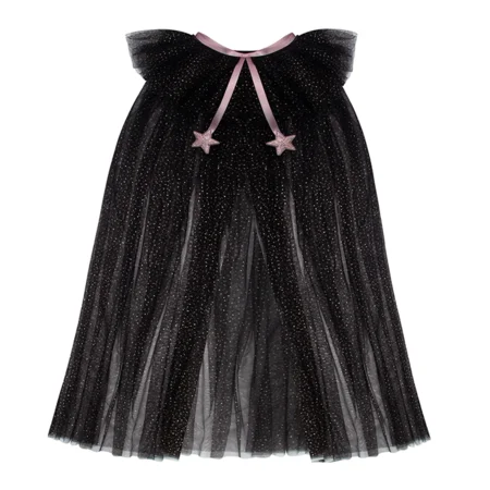 Mimi & Lula Cape Hexe Esmerelda Halloween, schwarz