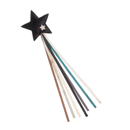 Mimi & Lula Zauberstab Hexe Gertrude Halloween, schwarz