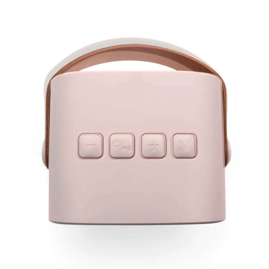 Lalarma kabelloser Lautsprecher mit Mikrofon, rosa